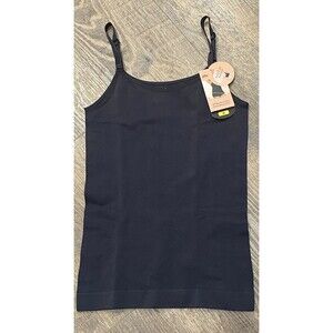 NWT Shapermint Essentials Scoop Neck Cami Black Women’s Medium